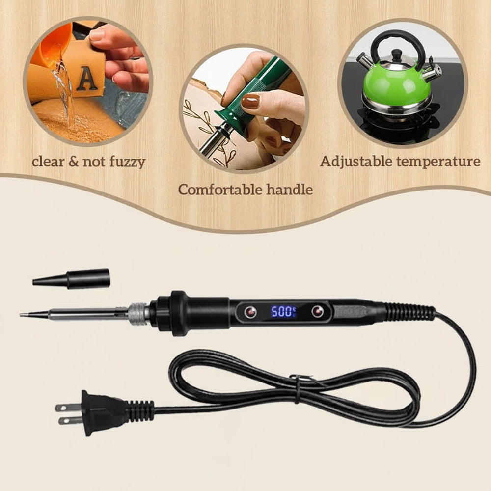 Professional Woodburning & Engraving Tool Kit for Artists - Complete Set for Creative Woodworking & Crafting