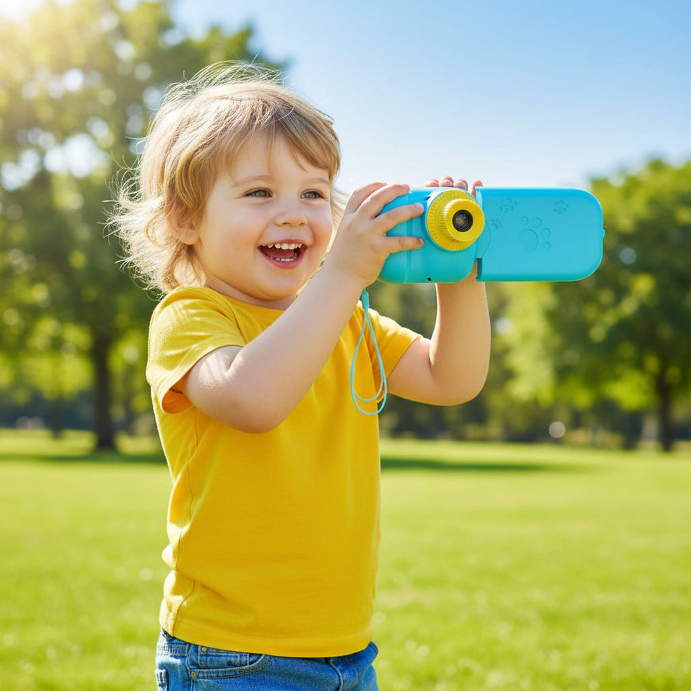 Kids Digital Camera – Educational Toy, Rechargeable Battery & Video Recorder