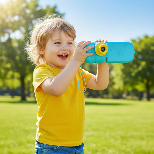Kids Digital Camera – Educational Toy, Rechargeable Battery & Video Recorder