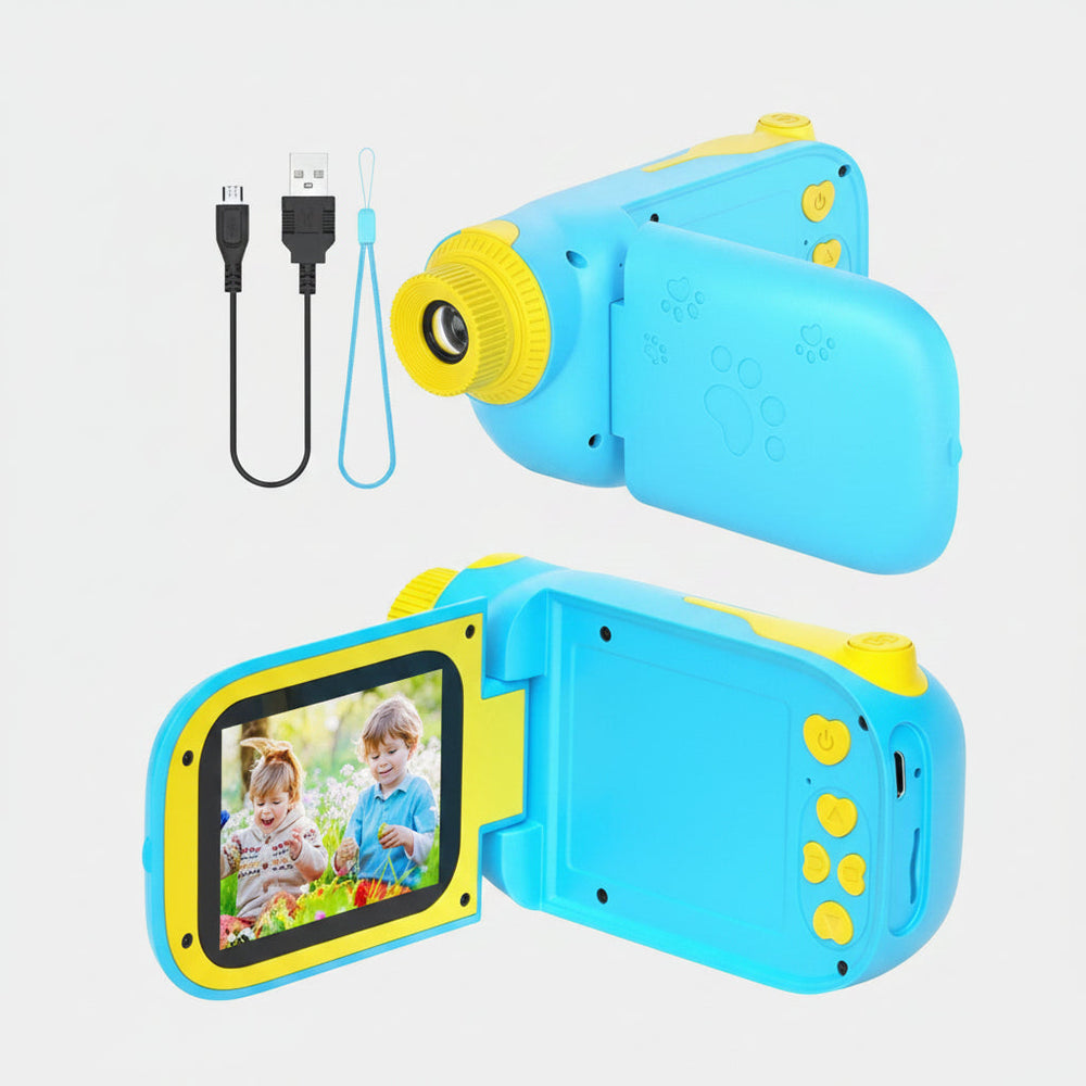 Kids Digital Camera – Educational Toy, Rechargeable Battery & Video Recorder