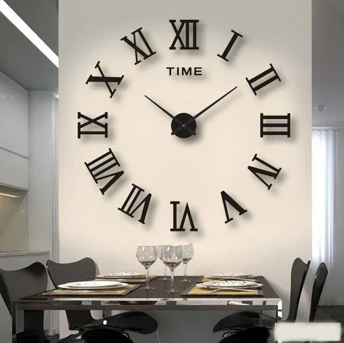 ArtTime Creative Wall Clock - Unique Modern Design for Home Decor
