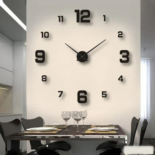 ArtTime Creative Wall Clock - Unique Modern Design for Home Decor