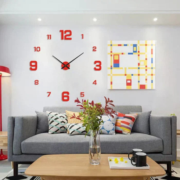 ArtTime Creative Wall Clock - Unique Modern Design for Home Decor