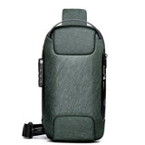 Men's Compact Water-Resistant Anti-Theft Crossbody Bag with USB Charging Port – Perfect for Travel & Daily Use