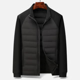 Men's high neck puffer jacket, view 1