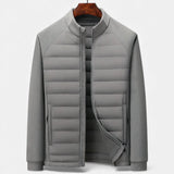 Men's high neck puffer jacket, view 5