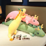 Cozy Dragon Shaped Plush Body Pillow - Ultra Soft & Adorable Cuddle Companion