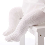 Adorable Girls' Cotton Knitted Tights - Soft, Comfortable & Stylish Legwear for Kids