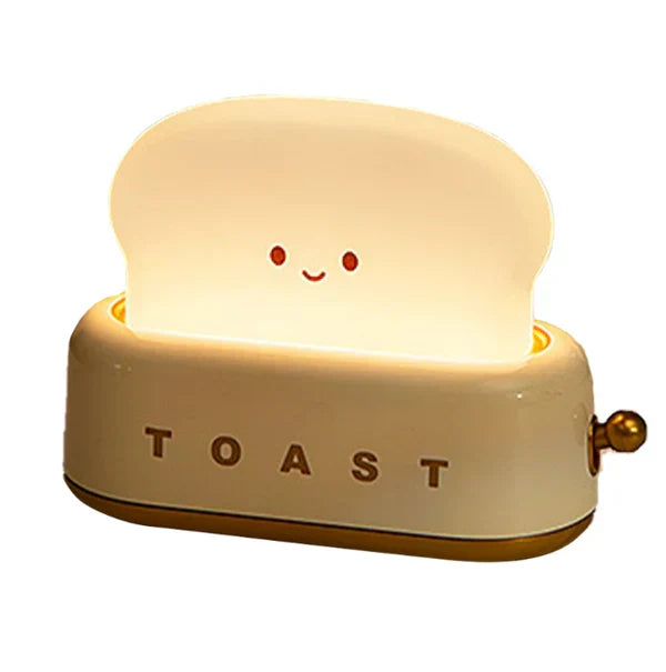Adorable Toast Night Light - ToastieGlow | Soft LED Glow for Kids' Rooms & Nursery Decor