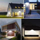 Solar LED Wandleuchte mit Bewegungsmelder – Wasserdicht