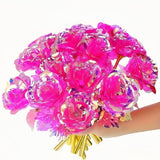 Flower Bouquet Mothers Day Gift Artificial Rose Table Decoration