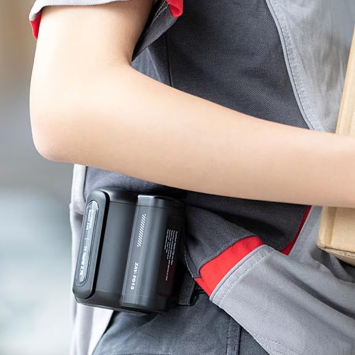 Portable Belt Clip Fan – Bladeless, 3 Speeds & 8-Hour Battery