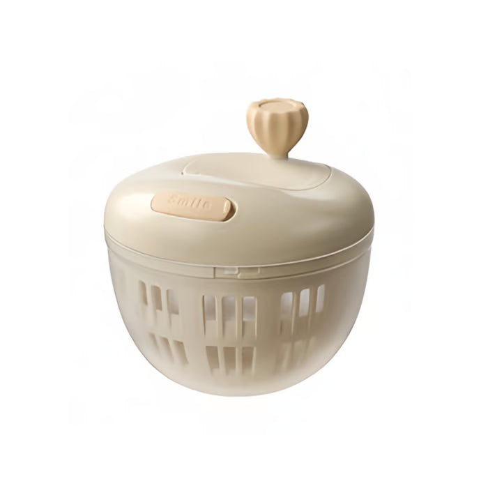 3-in-1 Salad Spinner – Wash, Dry & Store, BPA-Free & Hand Crank