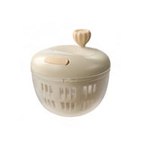 3-in-1 Salad Spinner – Wash, Dry & Store, BPA-Free & Hand Crank