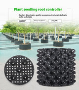 Root Guide System – Weatherproof Black Plastic, 20×20cm & Tool-Free Install