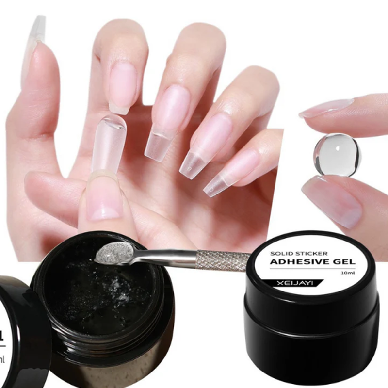 Nagelkleber-Gel – Starker Halt für Press-On- und Kunstnägel | Langanhaltende, Schnelltrocknende Formel