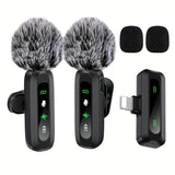 Kalsten | SoundSnap Wireless Clip Microphone – USB-C Microphone for Smartphone and Tablet