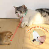 Cat Laser Collar – Motion-Activated, USB Rechargeable & 41° Adjustable Angle
