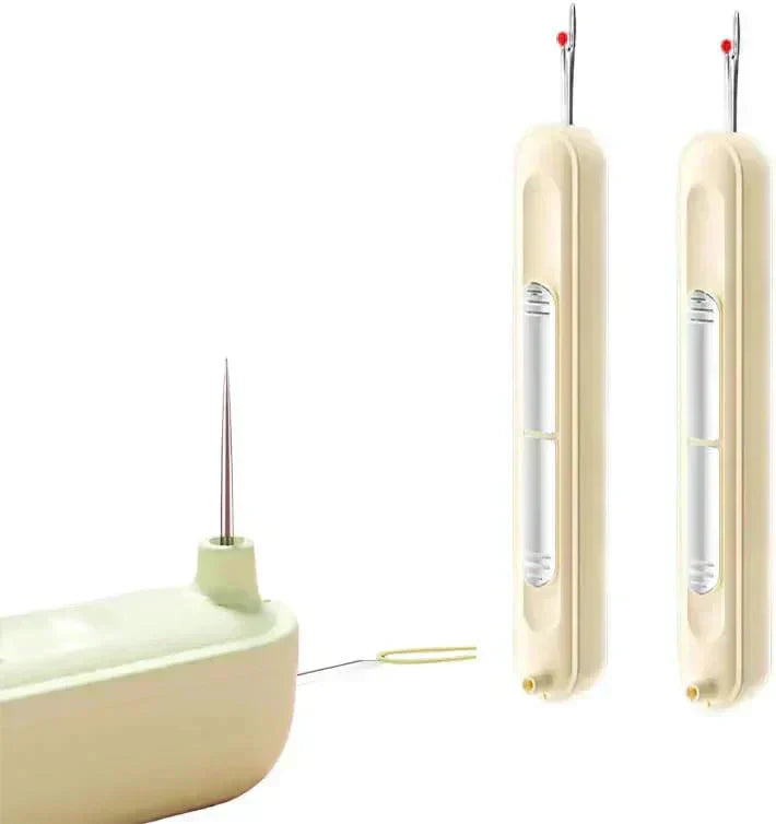 Needle Threader & Seam Ripper Tool – 10.4cm, Stainless Steel Tips & Ergonomic Grip