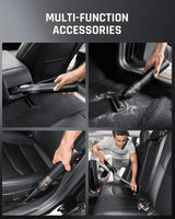 Cordless Handheld Vacuum – 120W 9000Pa, Brushless Motor & USB-C Charging