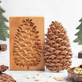 Hand-Carved Wooden Cookie Mold – Non-Stick, 20 Designs & 6–14cm