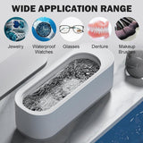 Ultrasonic Cleaner – USB Rechargeable, 3-Minute Clean for Jewelry & Glasses