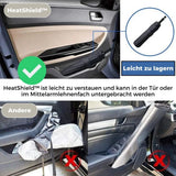 Car Windshield Sun Shade – 360° Rotating Handle, UV Protection & Foldable
