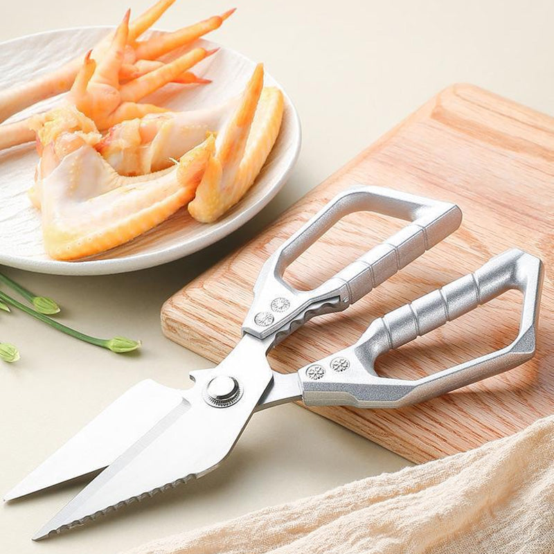 Multifunctional Kitchen Shears – Stainless Steel, Bone & Meat Cutting & Dishwasher Safe