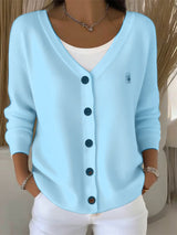 Optimized Product Title: Olivia™ Langarm V-Ausschnitt Pullover mit Knöpfen – Eleganter Damenpullover für Herbst/Winter

This title includes relevant keywords for better visibility in Google Shopping while maintaining clarity and appeal.