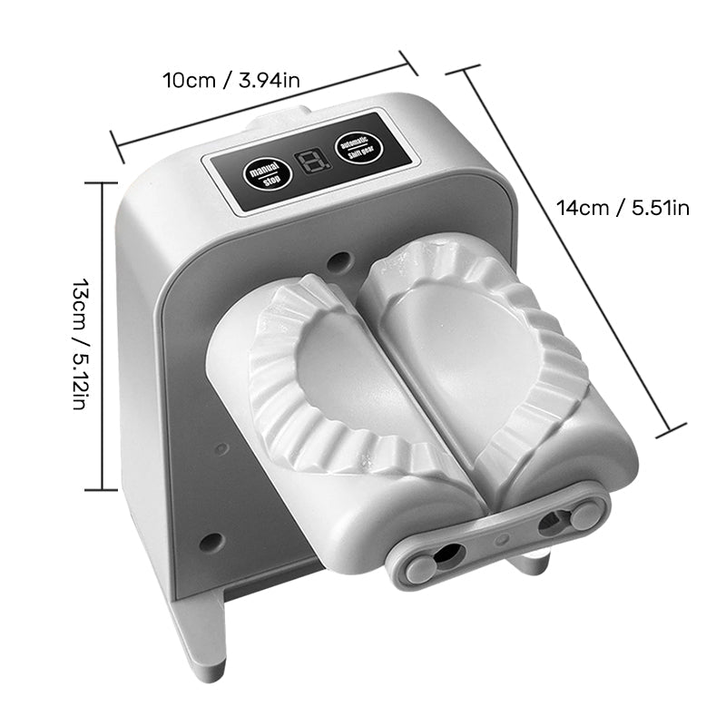 Electric Dumpling Maker – USB Rechargeable, Two Speeds & Waterproof Body
