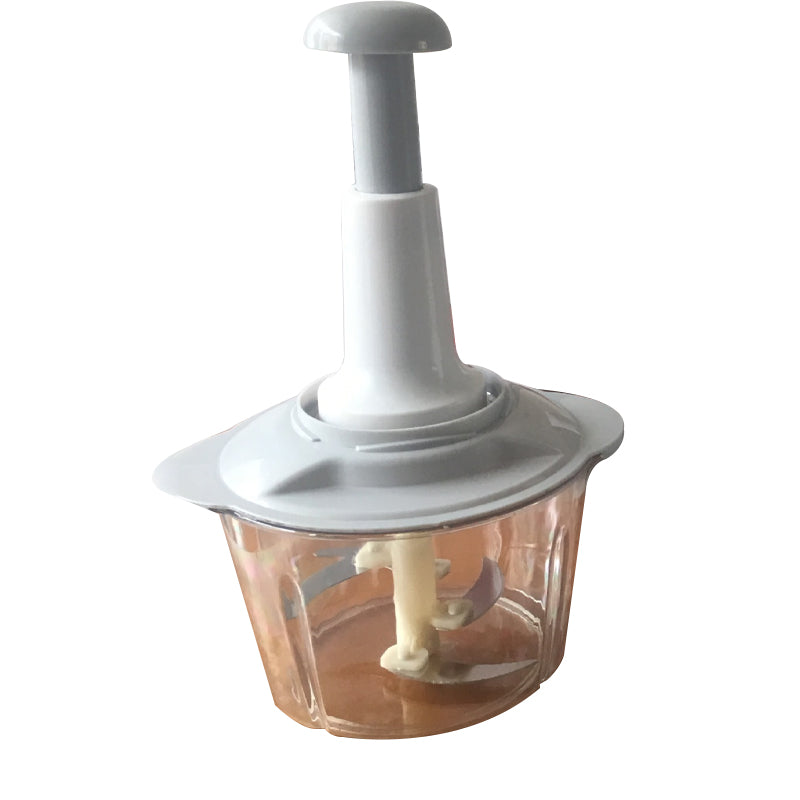 Manual Food Chopper – Stainless Steel Blades, Pull-Lever & 700/1500/2000ml