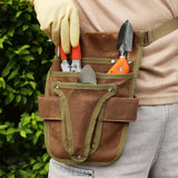 Garden Tool Belt – Canvas, Multiple Pockets & Adjustable Waist Strap