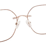 Frameless Reading Glasses with Blue Light Filter and Decorative Stones