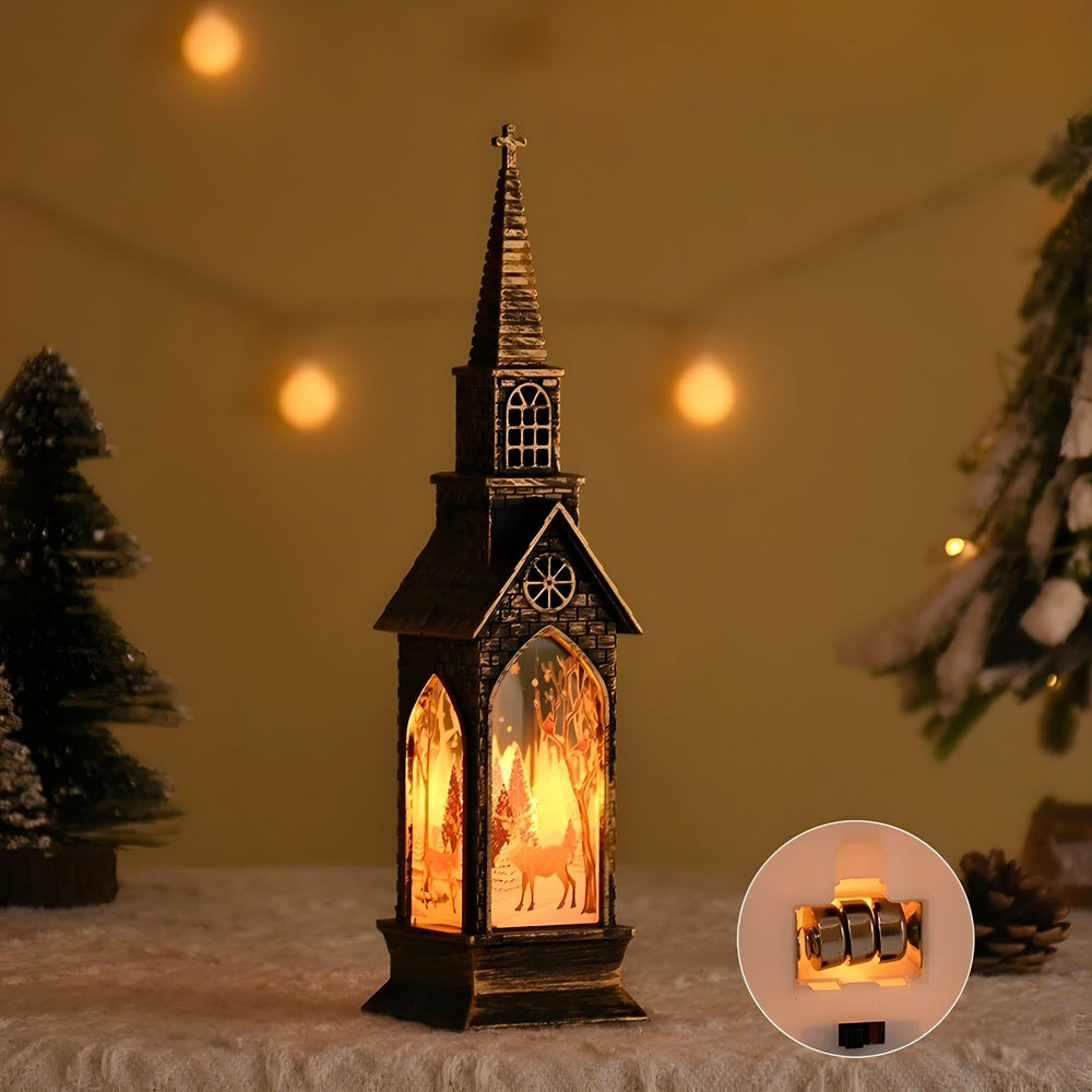 Modern Christmas Ornament LED Light – Deer, Snowman, Fairy or Santa