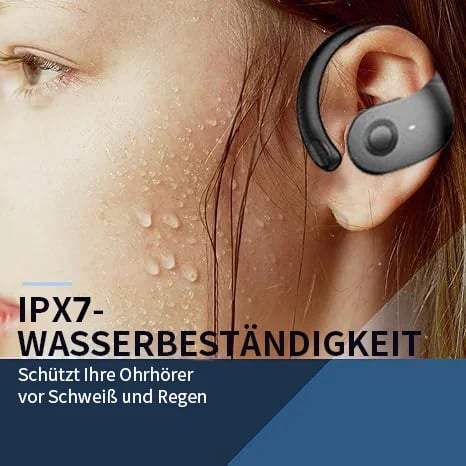 Wireless Bluetooth Earbuds – Ear Hooks, IPX7 Waterproof & 36-Hour Playtime