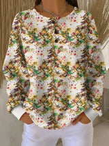Mille Cozy Christmas Tree Pattern Sweater | Festive Holiday Knitwear for Women