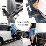 Enhanced Product Title: "Auto Trittbrett mit Nothammer – Praktische Einstiegshilfe für Dachträger & Fahrzeugzugang" 

This title includes relevant keywords while maintaining clarity and appeal for potential customers.