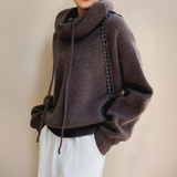 Charlotte Merino Wool Turtleneck Sweater - Luxurious & Cozy Roll Neck Pullover for Women