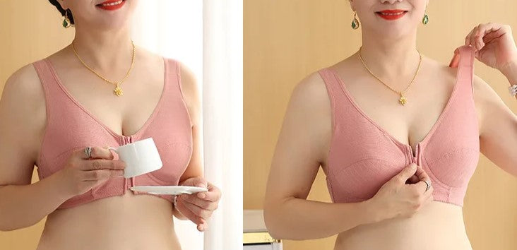 Plus Size Soft Vest-Style Bra - Comfortable, Supportive & Stylish Fit