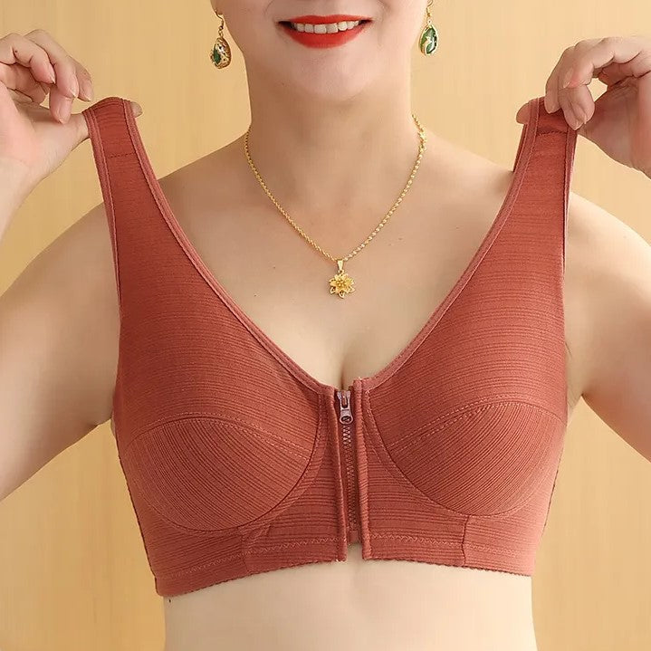 Plus Size Soft Vest-Style Bra - Comfortable, Supportive & Stylish Fit