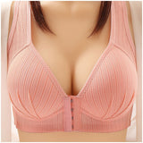 Enhanced Product Title: "Plus-Size Front-Closure Push-Up Bra for Ultimate Comfort and Support - Adjustable Straps, Soft Fabric, Perfect Fit" 

This title includes relevant keywords while highlighting key features that may attract potential buyers.