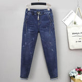 Plus Size High-Waisted Stretch Baggy Jeans for Ultimate Comfort and Style