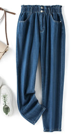 Plus Size Stretch High-Waist Jeans for Ultimate Comfort and Style