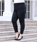 Plus Size Winter Formal Office Pants for Women - Stylish & Comfortable Workwear
