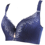 Plus-Size Lace Minimizer Bra - Full-Cup Coverage for Ultimate Comfort & Support