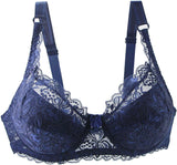 Plus-Size Lace Bra - Sexy & Elegant Design for Comfort and Style