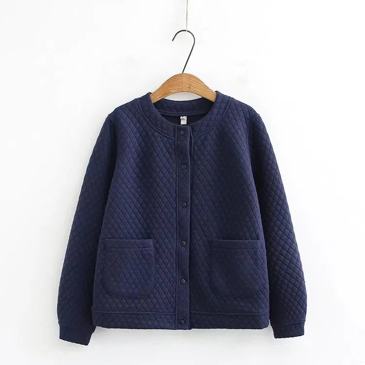 Plus-Size Fall Plaid Cardigan for Women - Cozy & Stylish Layering Piece