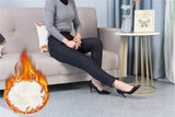 Plus-Size Straight-Cut Winter Down Pants for Women - Warm & Stylish Cold Weather Trousers