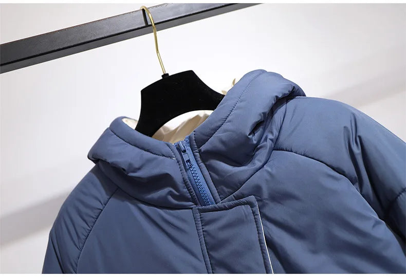 Plus-Size Long Padded Winter Jacket for Women - Warm, Stylish, and Comfortable Outerwear