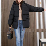 Men's Oversized Padded Winter Parka with Cozy Cotton Hood - Warm & Stylish Outerwear